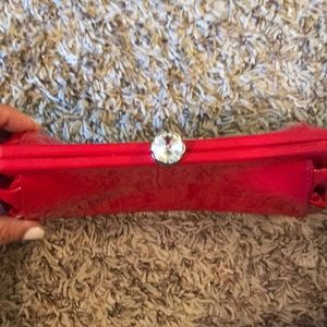 La Regale Bags - Red patent leather clutch La Regale Bags - Red patent leather clutch